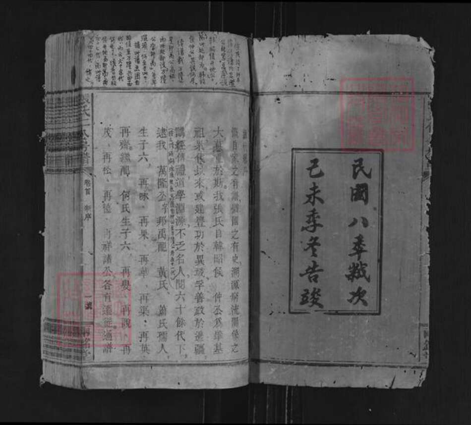 湖南省邵阳市新邵县潭府乡张氏两铭堂族谱-张氏仁公房谱.pdf电子版预览图2