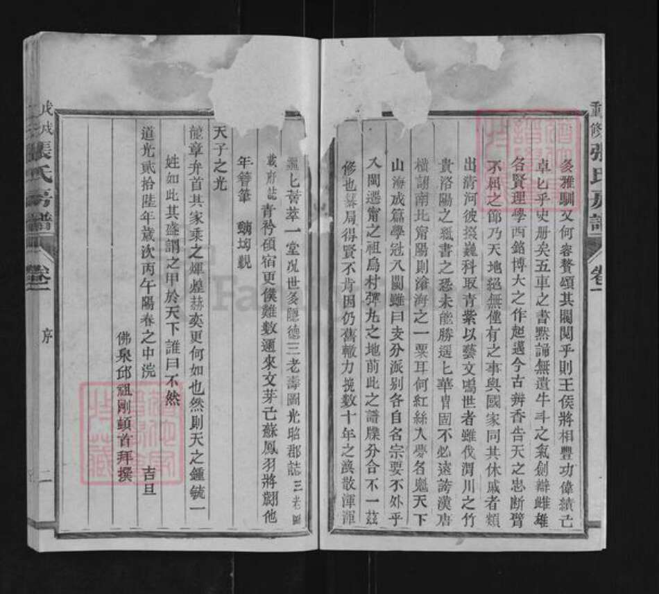 福建省三明市宁化县水茜镇张氏族谱-北隅张氏房谱.pdf电子版预览图2