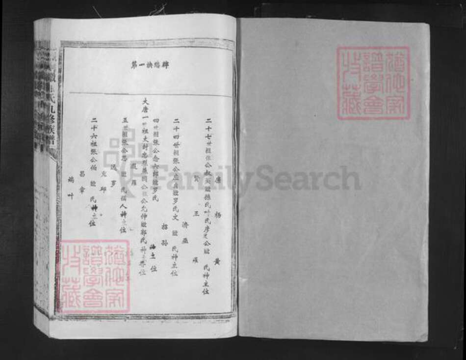 福建省三明市宁化县淮土镇张氏族谱-忠烈嗣徽张氏九修族谱.pdf电子版预览图1