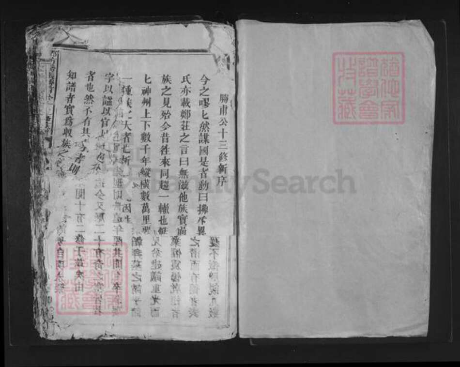 福建省三明市宁化县济村乡张氏敦伦堂族谱-邓坊桥张胜甫公十三修族谱.pdf电子版预览图1