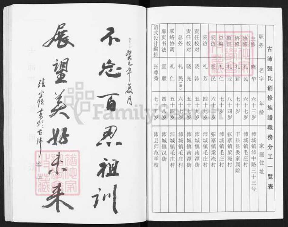 江苏省徐州市沛县汉兴街道张氏百忍堂族谱-古沛张氏族谱.pdf电子版预览图2