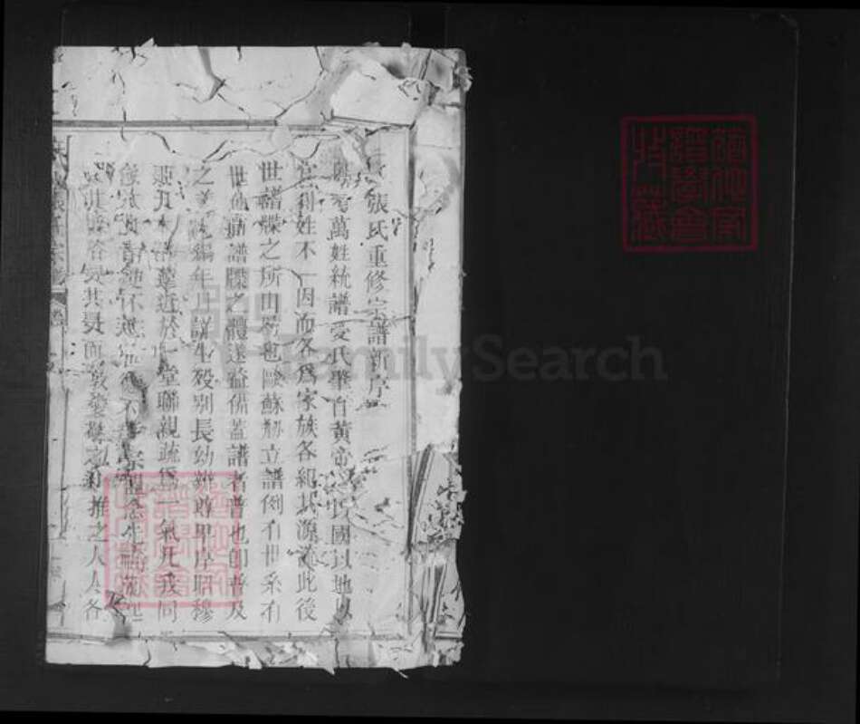 福建省南平市邵武市张氏族谱-麻沙张氏宗谱.pdf电子版预览图1