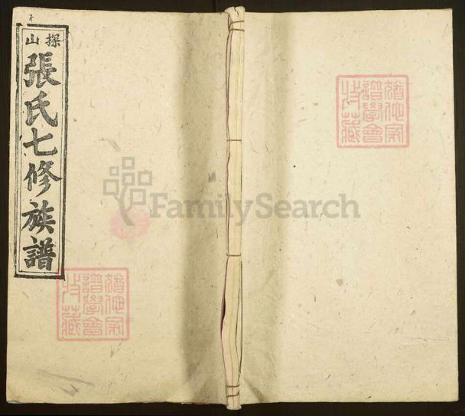 湖南省衡阳市衡南县张氏百忍堂族谱-探山张氏七修族谱.pdf电子版缩略图