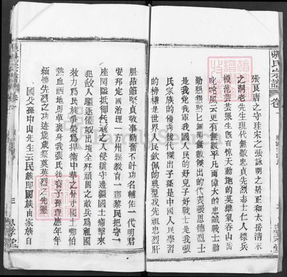 湖北省武汉市新洲区张氏忠孝堂族谱-张氏宗谱.pdf电子版预览图3