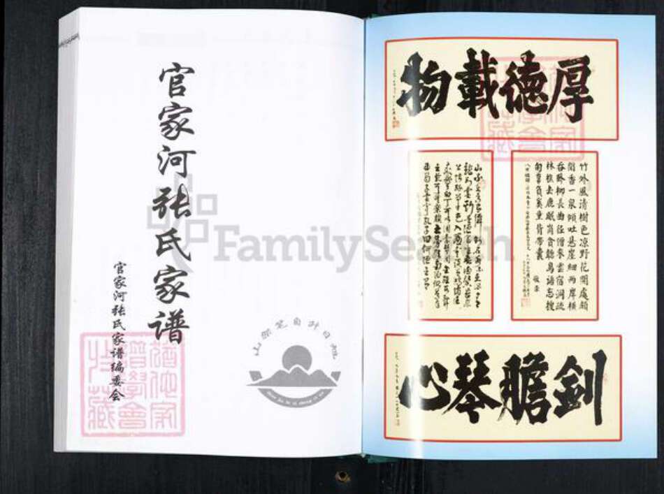 山东省烟台市招远市张氏族谱-官家河张氏家谱.pdf电子版预览图1