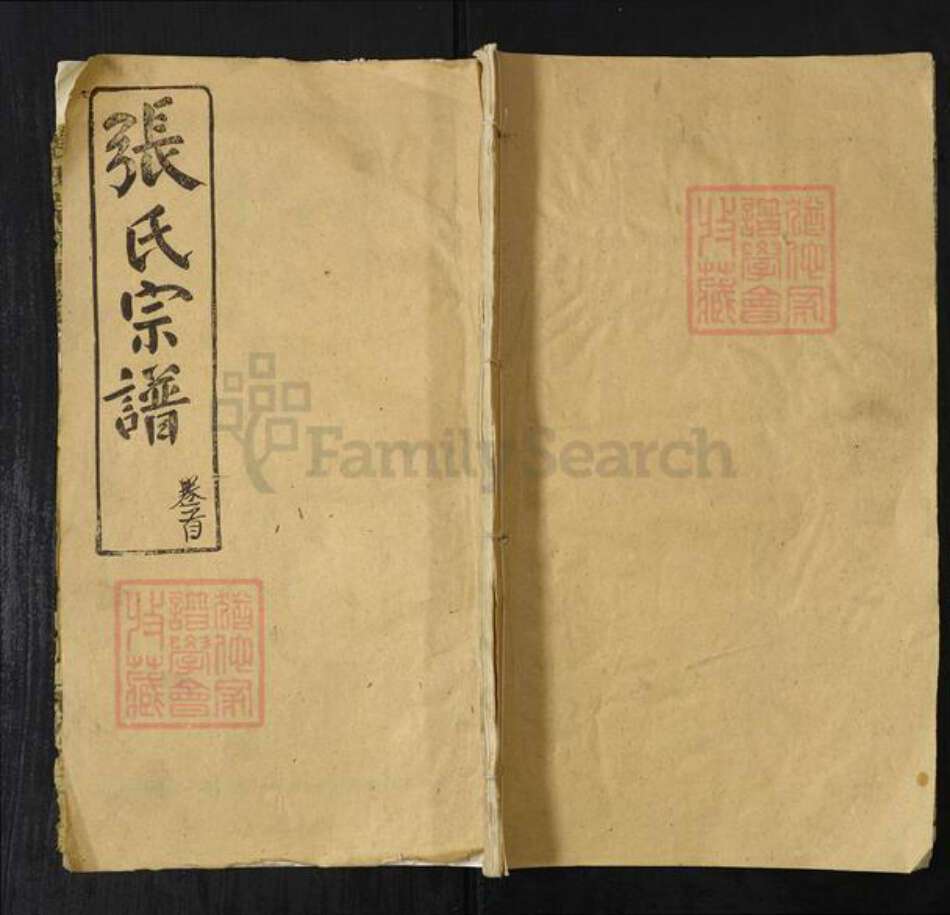 湖北省武汉市新洲区张氏百忍堂族谱-张氏宗谱.pdf电子版缩略图