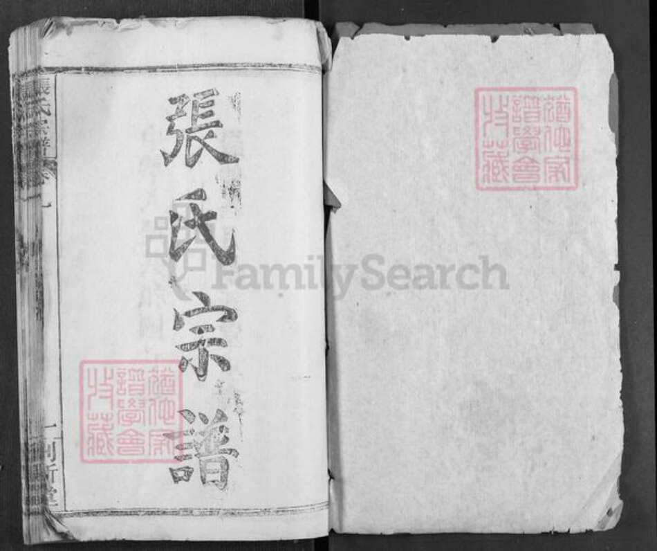 湖北省武汉市新洲区张氏创新堂族谱-张氏宗谱.pdf电子版预览图1