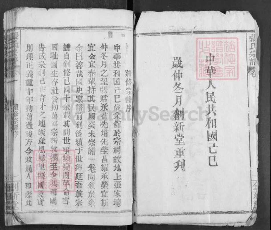 湖北省武汉市新洲区张氏创新堂族谱-张氏宗谱.pdf电子版预览图2