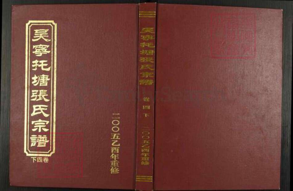浙江省金华市东阳市吴宁街道张氏族谱-吴宁托塘张氏宗谱.pdf电子版缩略图