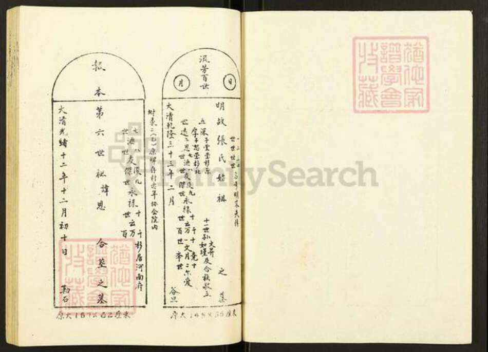 河南省焦作市孟州市张氏族谱-重修张氏族谱堂门之卷.pdf电子版预览图1