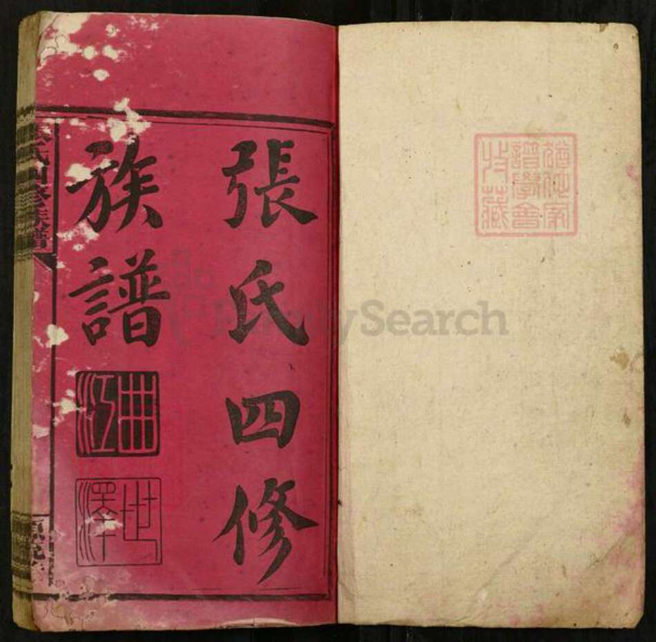 湖南省邵阳市隆回县张氏源流堂族谱-张氏四修族谱.pdf电子版预览图1