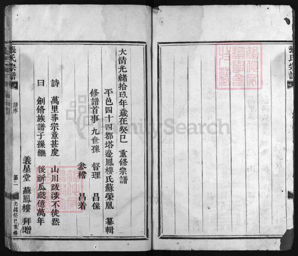 浙江省温州市平阳县张氏族谱-张氏宗谱 [不分卷].pdf电子版预览图3