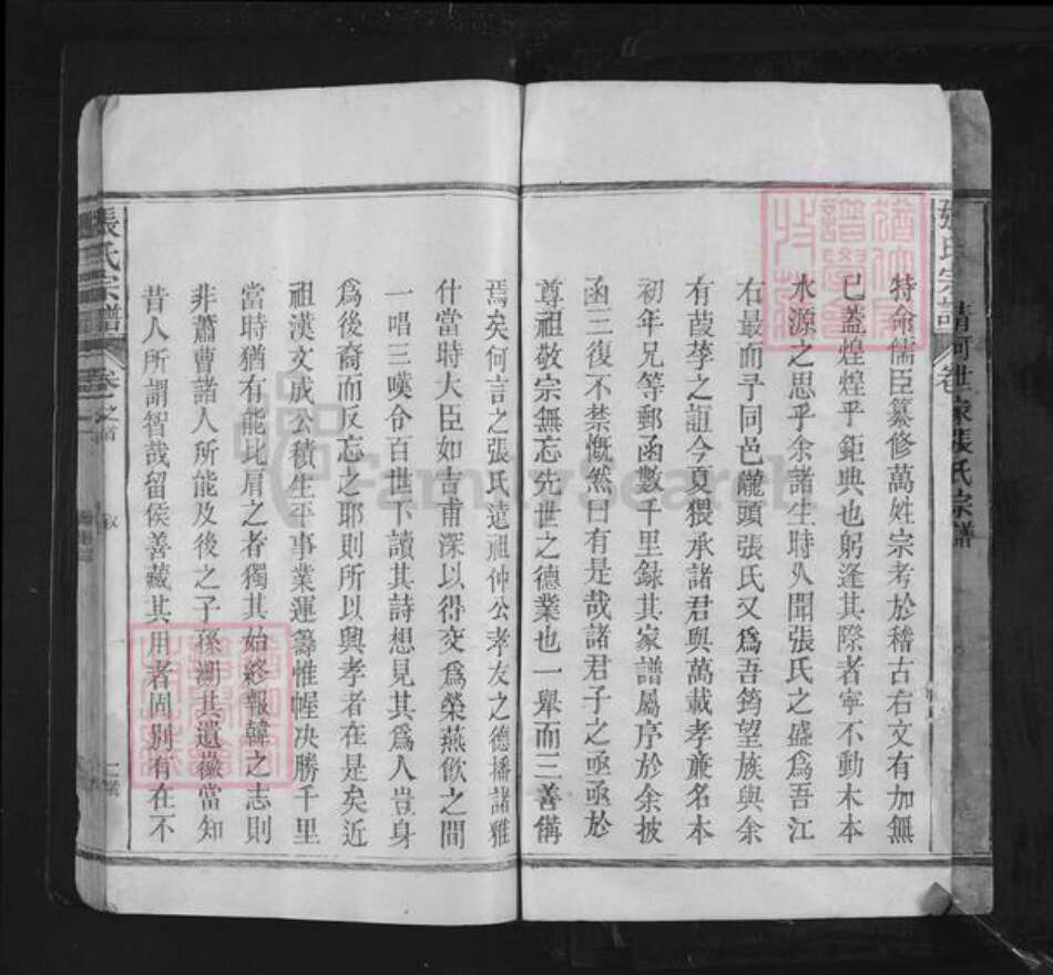 江西省上饶市德兴市银城街道张氏族谱-清河世家张氏宗谱.pdf电子版预览图3