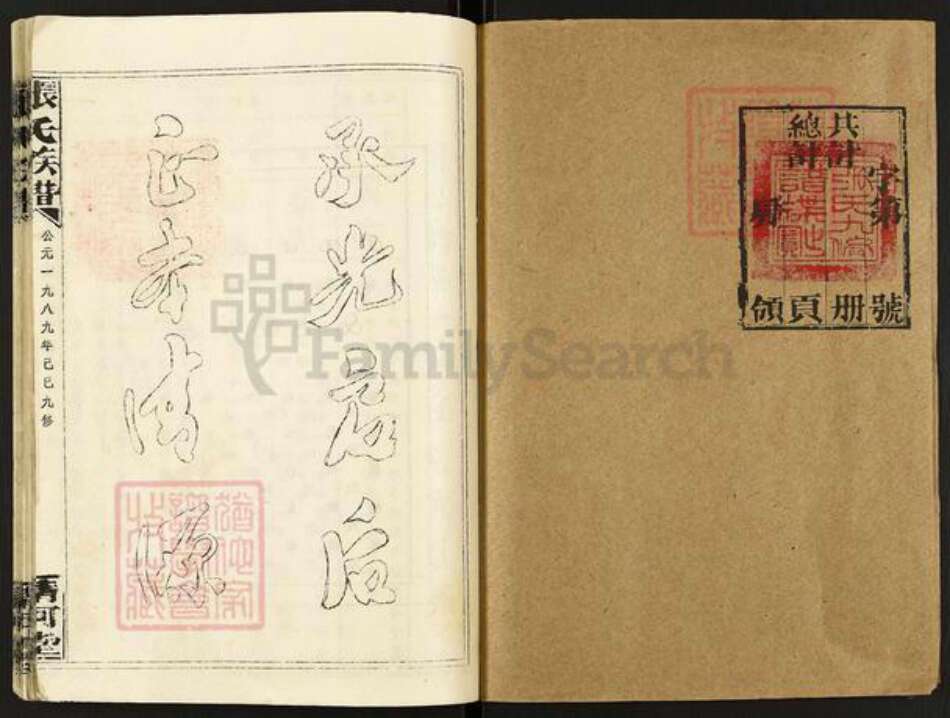 湖南省岳阳市平江县梅仙镇张氏清河堂族谱-张氏族谱.pdf电子版预览图1