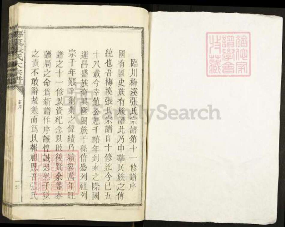 江西省抚州市临川区张氏族谱-眉溪张氏大宗谱.pdf电子版预览图1