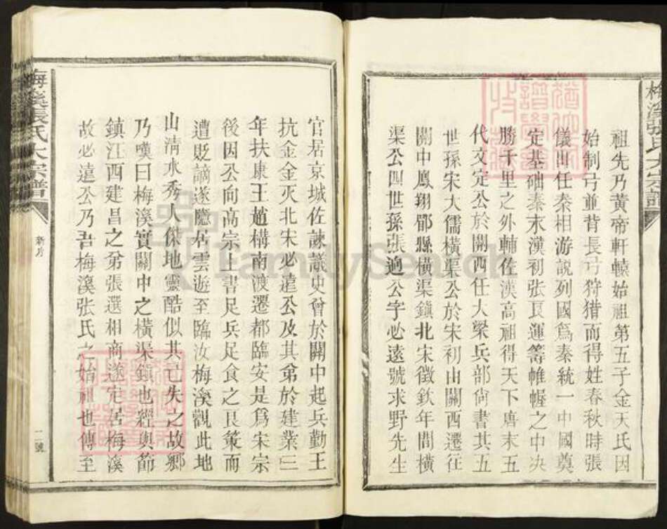 江西省抚州市临川区张氏族谱-眉溪张氏大宗谱.pdf电子版预览图2