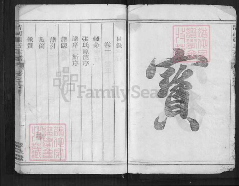 浙江省金华市兰溪市梅江镇张氏孝友堂族谱-清河张氏宗谱.pdf电子版预览图2