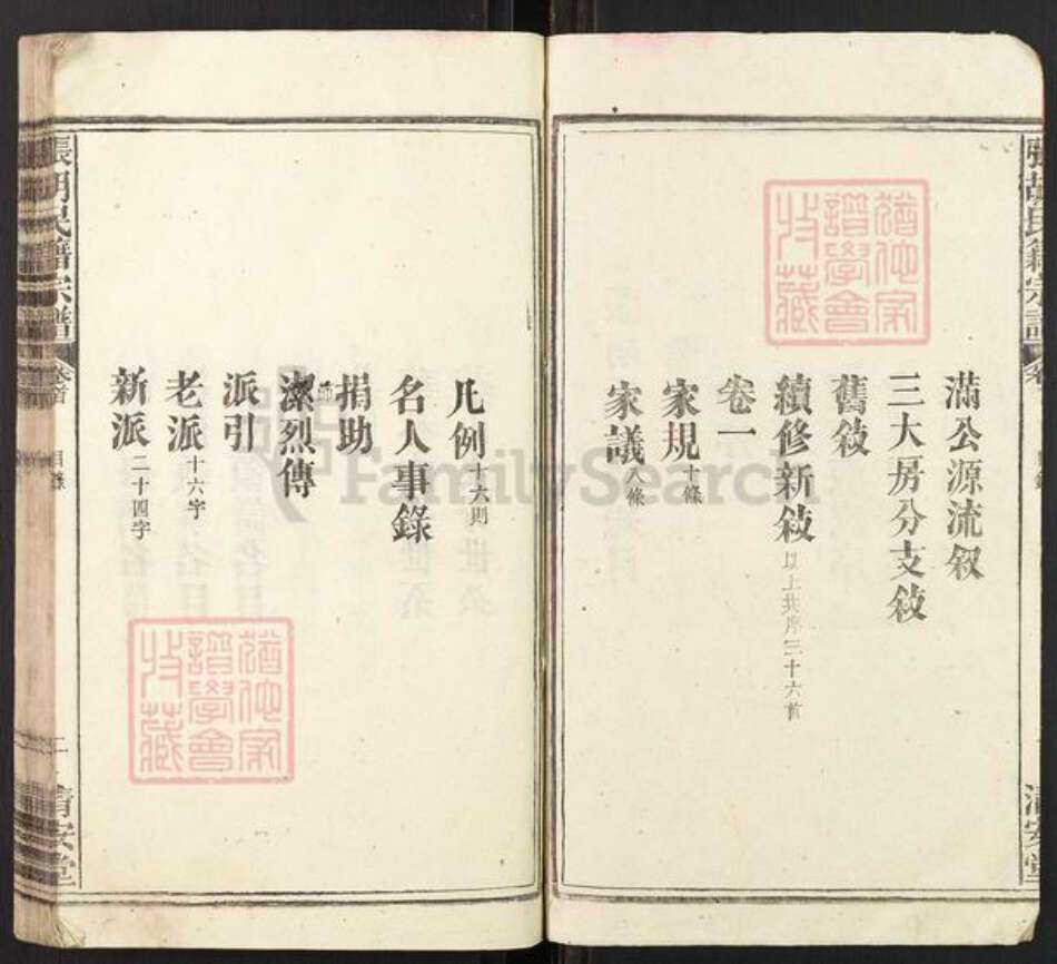 湖北省黄冈市黄梅县濯港镇张氏清安堂族谱-张胡籍氏宗谱.pdf电子版预览图2
