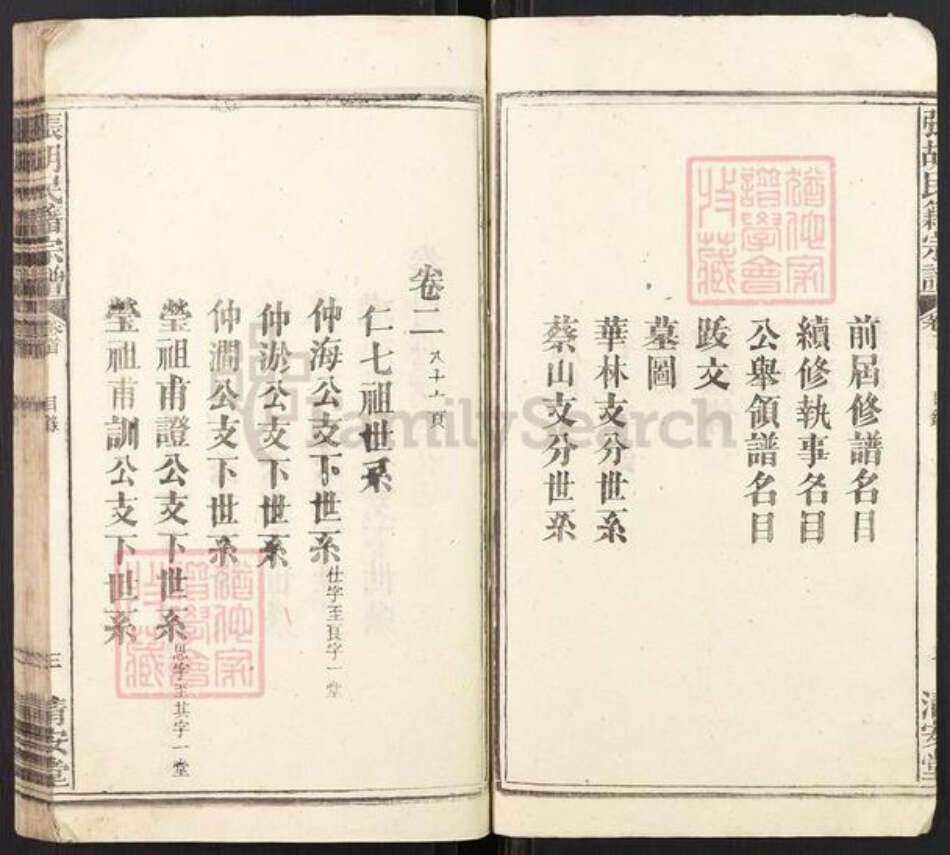 湖北省黄冈市黄梅县濯港镇张氏清安堂族谱-张胡籍氏宗谱.pdf电子版预览图3