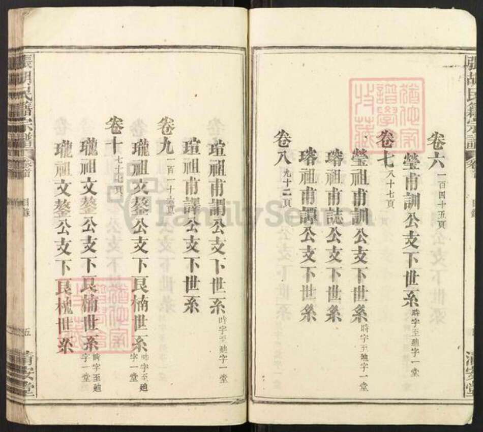 湖北省黄冈市黄梅县濯港镇张氏清安堂族谱-张胡籍氏宗谱.pdf电子版预览图5