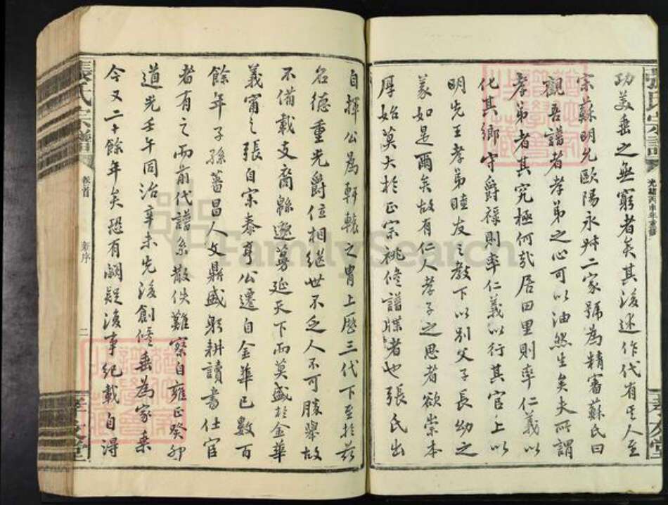 江西省九江市修水县江西省九江市修水县义宁镇张氏孝友堂族谱-张氏宗谱.pdf电子版预览图2