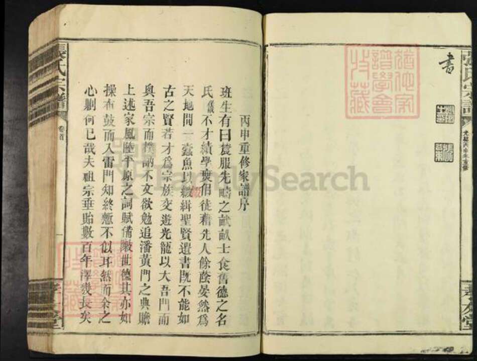 江西省九江市修水县江西省九江市修水县义宁镇张氏孝友堂族谱-张氏宗谱.pdf电子版预览图4