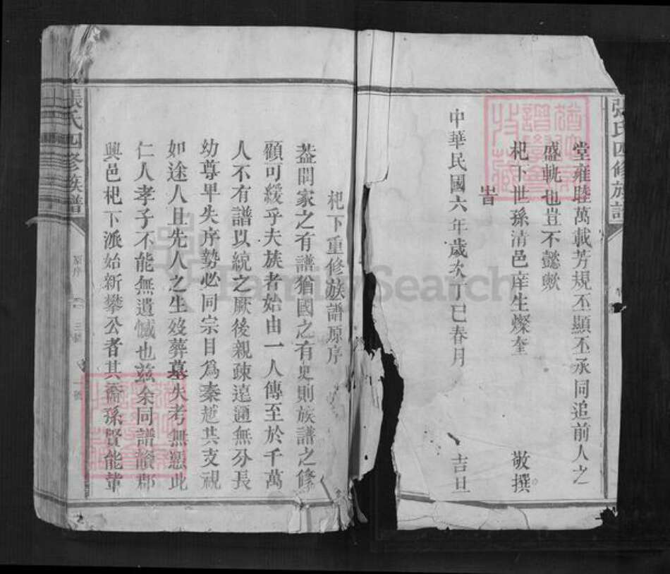 江西省抚州市南丰县江西省赣州市兴国县鼎龙乡张氏族谱-张氏四修族谱.pdf电子版预览图2