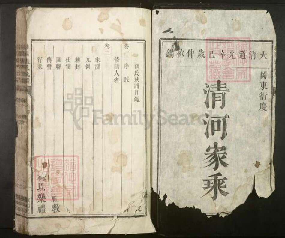 湖南省郴州市桂阳县张氏族谱-桂阳张氏族谱[4卷].pdf电子版预览图1