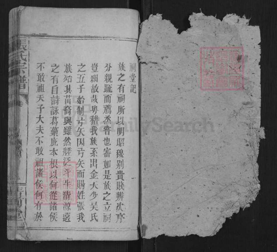 湖北省孝感市汉川市张氏族谱-张氏宗谱.pdf电子版预览图1