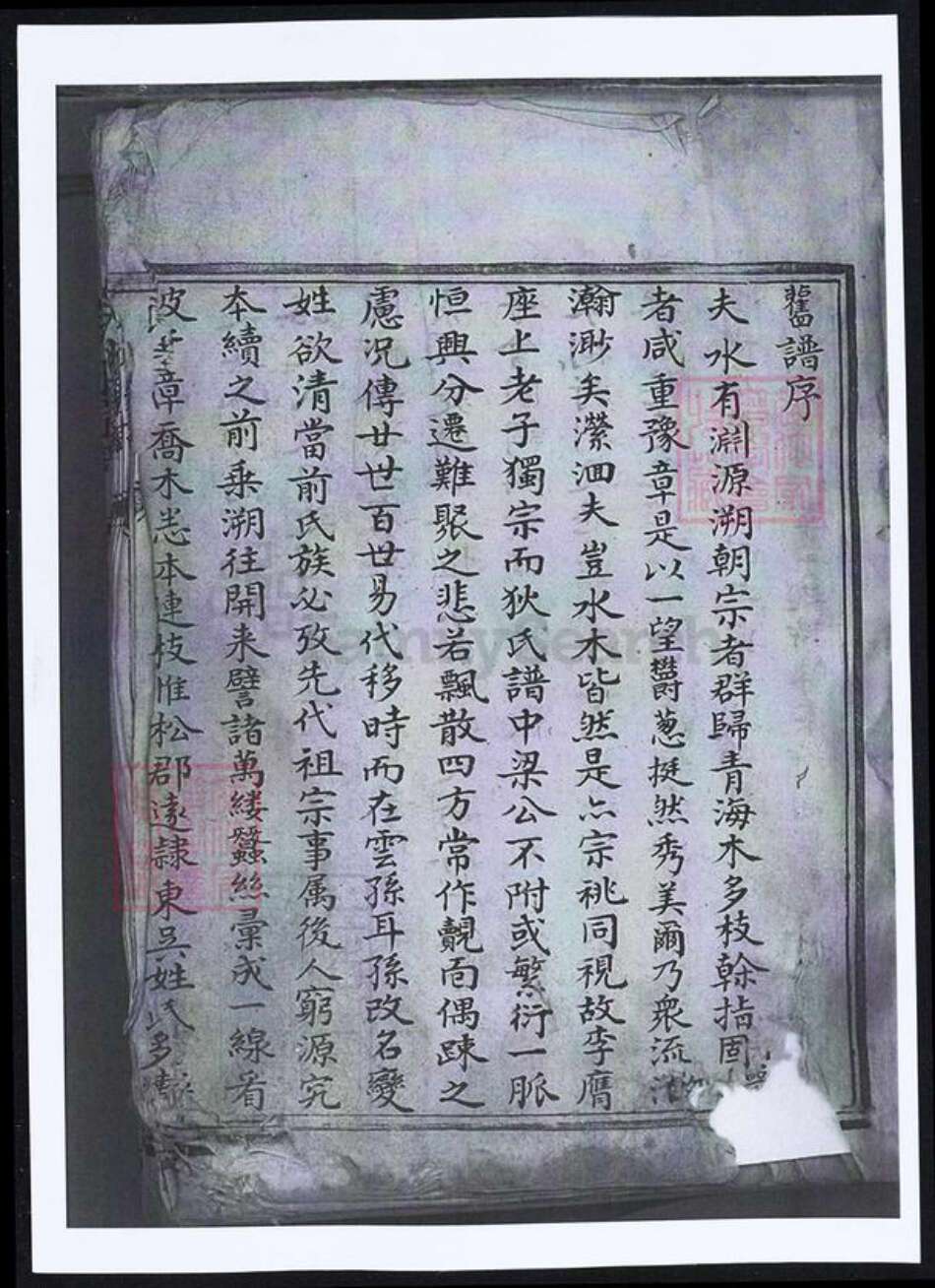 甘肃省天水张氏族谱-天水张氏宗谱.pdf电子版预览图1