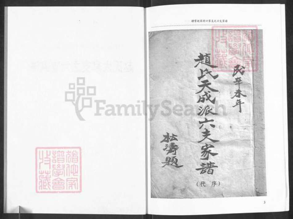 山东省烟台市招远市赵氏族谱-赵氏六家支之六支家谱.pdf电子版预览图3