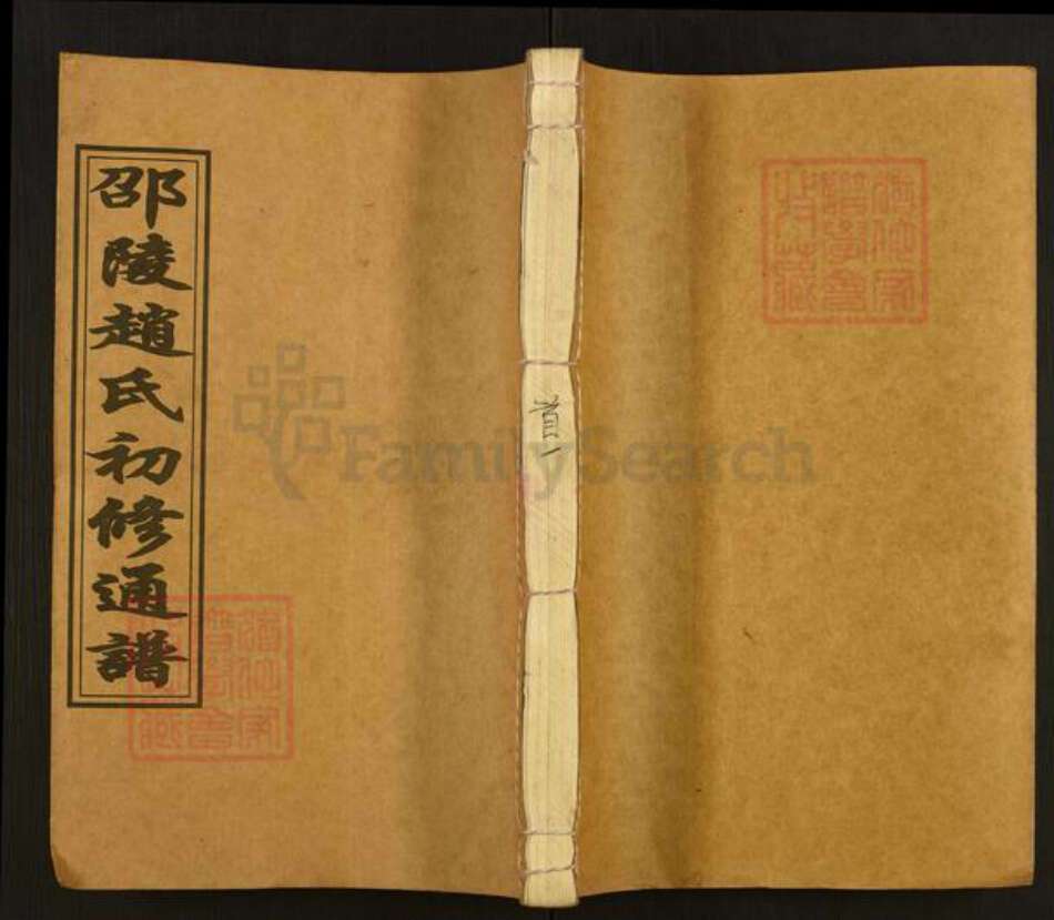 湖南省邵阳市洞口县黄桥镇赵氏琴鹤堂族谱-邵陵赵氏初修通谱.pdf电子版缩略图