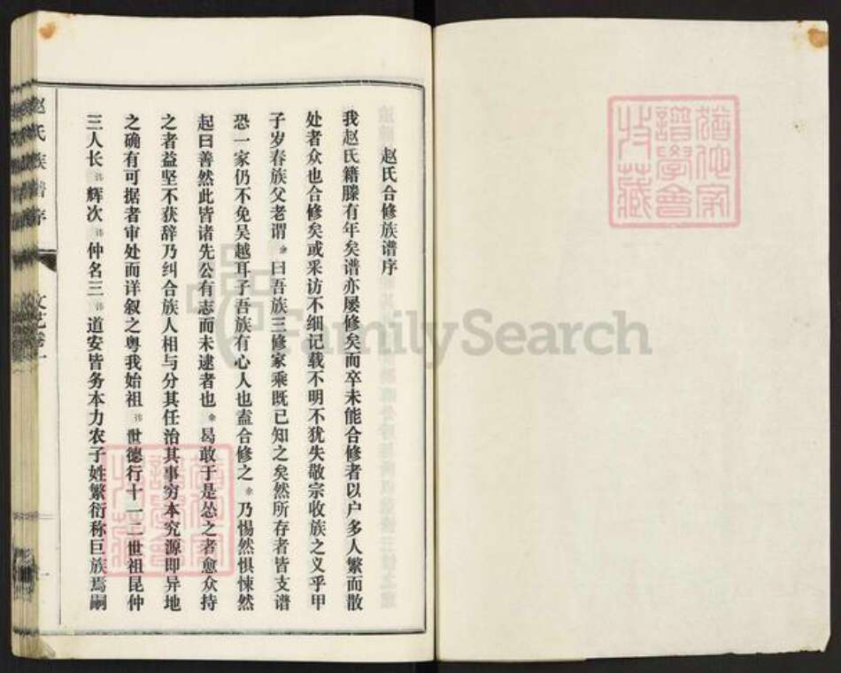 山东省枣庄市滕州市级索镇赵氏族谱-赵氏族谱.pdf电子版预览图1