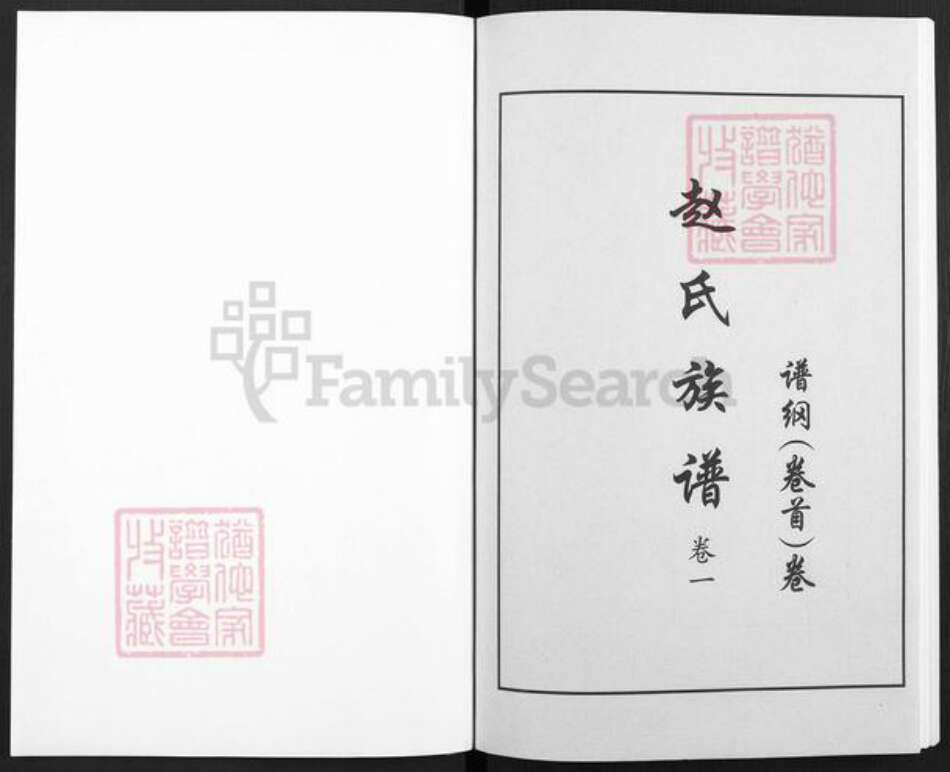 河北省沧州海兴县辛集镇赵氏族谱-赵氏族谱.pdf电子版预览图1