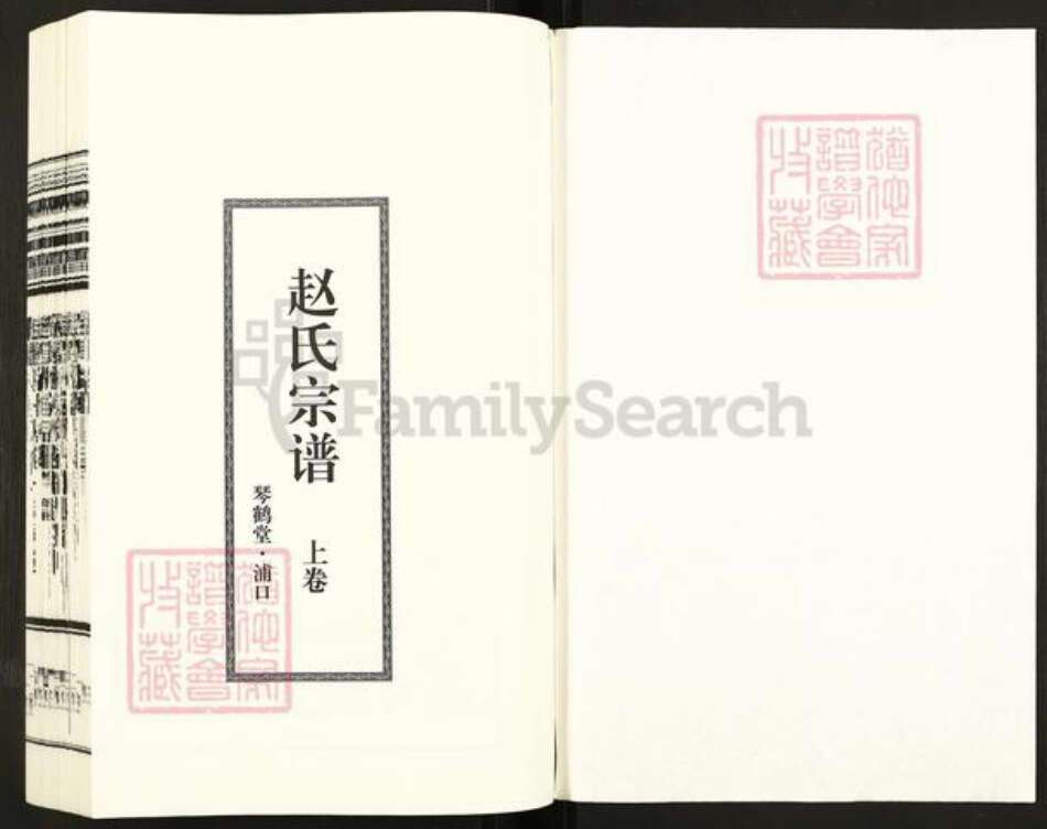 浙江省金华市兰溪市赵氏琴鹤堂族谱-赵氏宗谱.pdf电子版预览图1