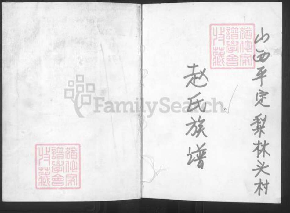 山西省阳泉市平定县锁簧镇赵氏族谱-梨林头赵氏族谱.pdf电子版缩略图