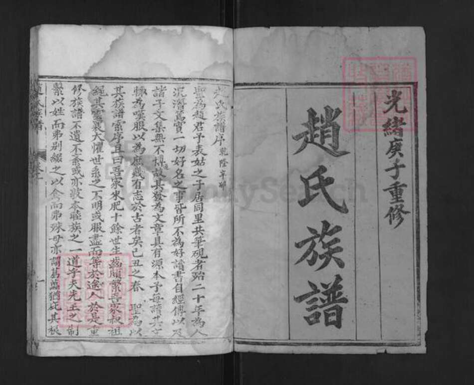 山东省泰安市肥城县仪阳街道赵氏族谱-古肥赵氏族谱.pdf电子版预览图1