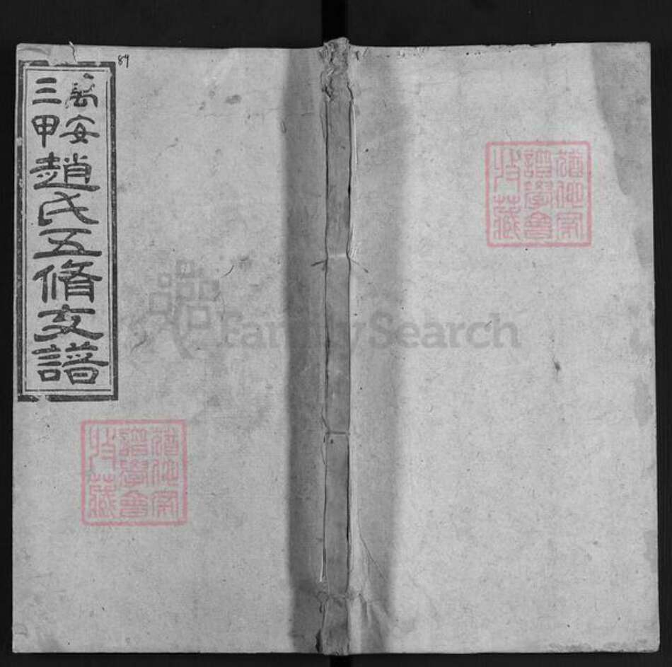 湖南省邵阳市邵东市团山镇赵氏忠厚堂族谱-三甲赵氏五修族谱.pdf电子版缩略图