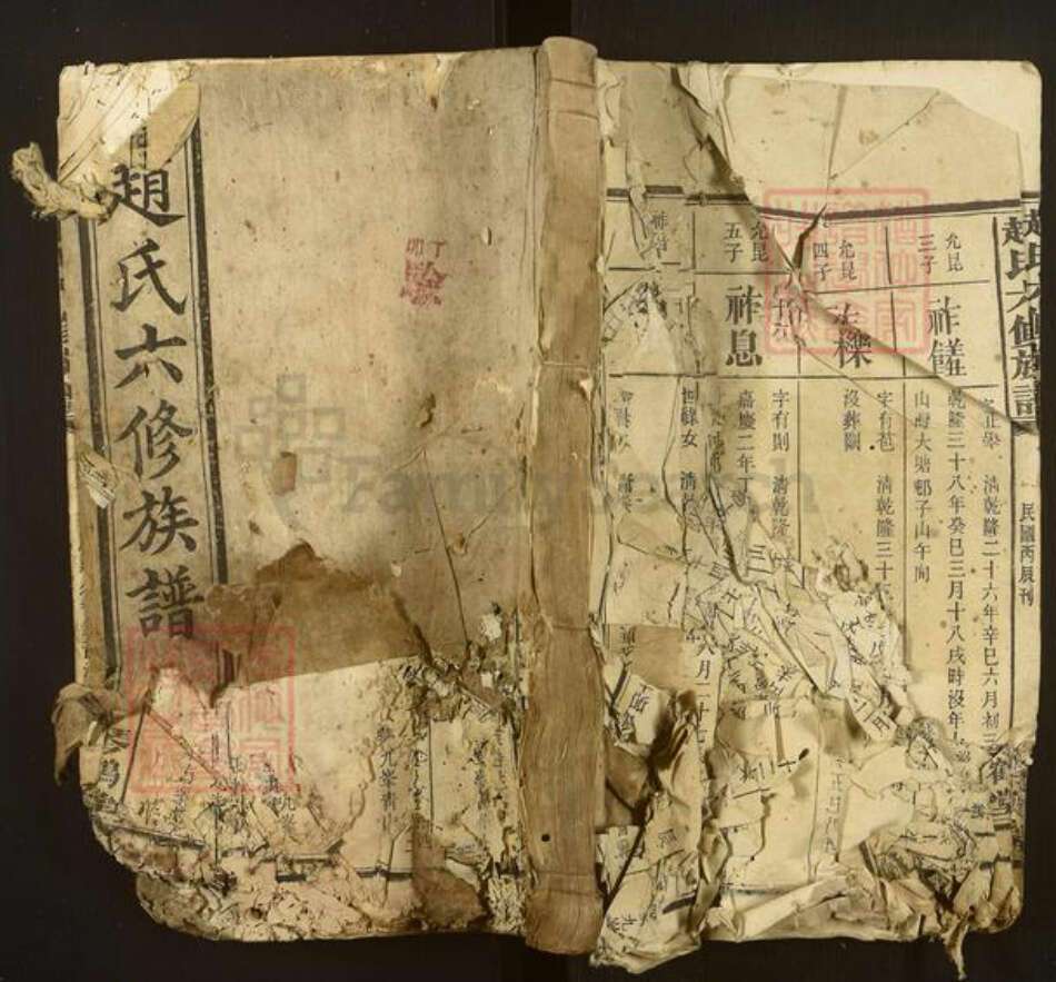 湖南省常德市武陵区赵氏琴鹤堂族谱-赵氏六修族谱.pdf电子版缩略图