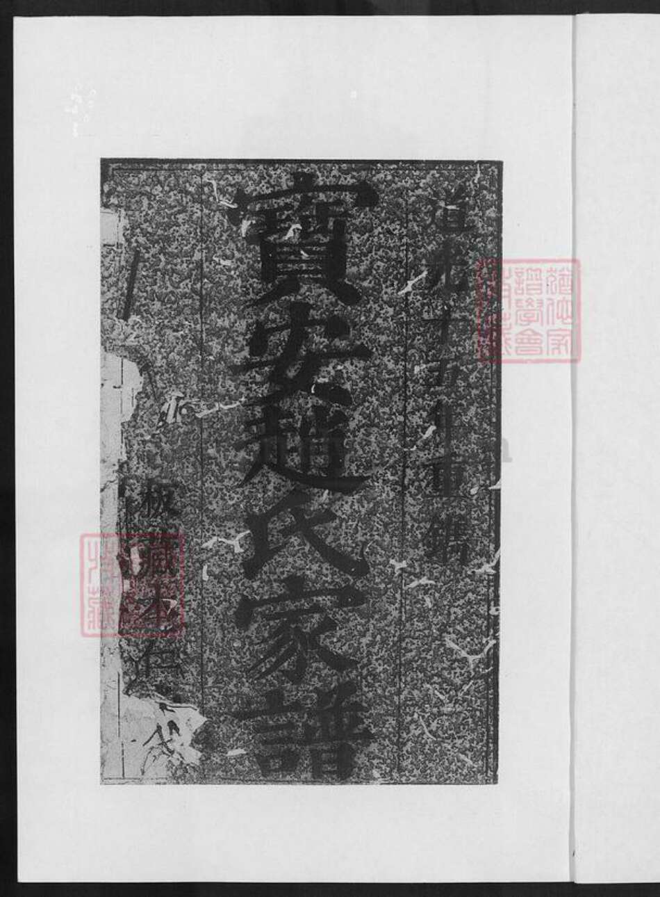 广东省深圳市宝安区赵氏族谱-宝安赵氏家谱.pdf电子版预览图1