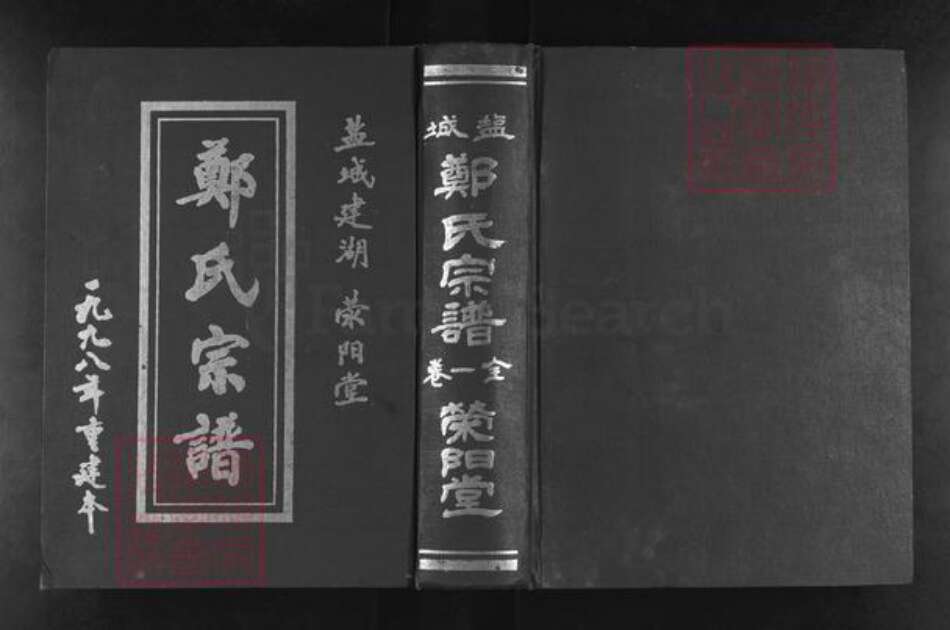 江苏省盐城市建湖县郑氏荥阳堂族谱-盐城郑氏宗谱.pdf电子版缩略图