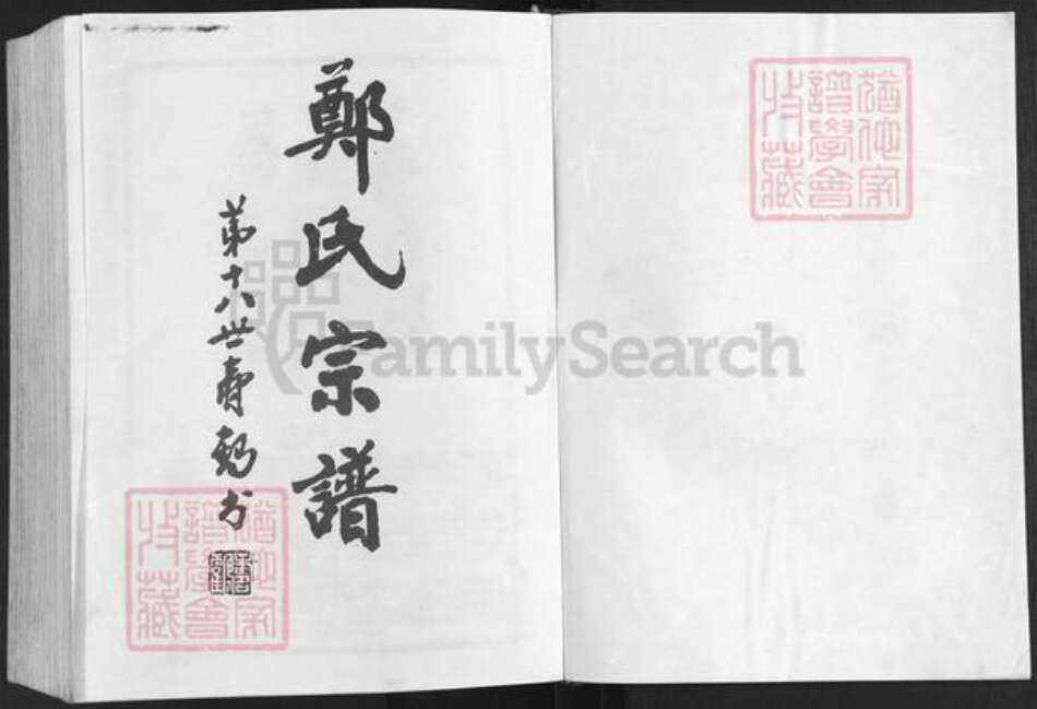 江苏省盐城市建湖县郑氏荥阳堂族谱-盐城郑氏宗谱.pdf电子版预览图1