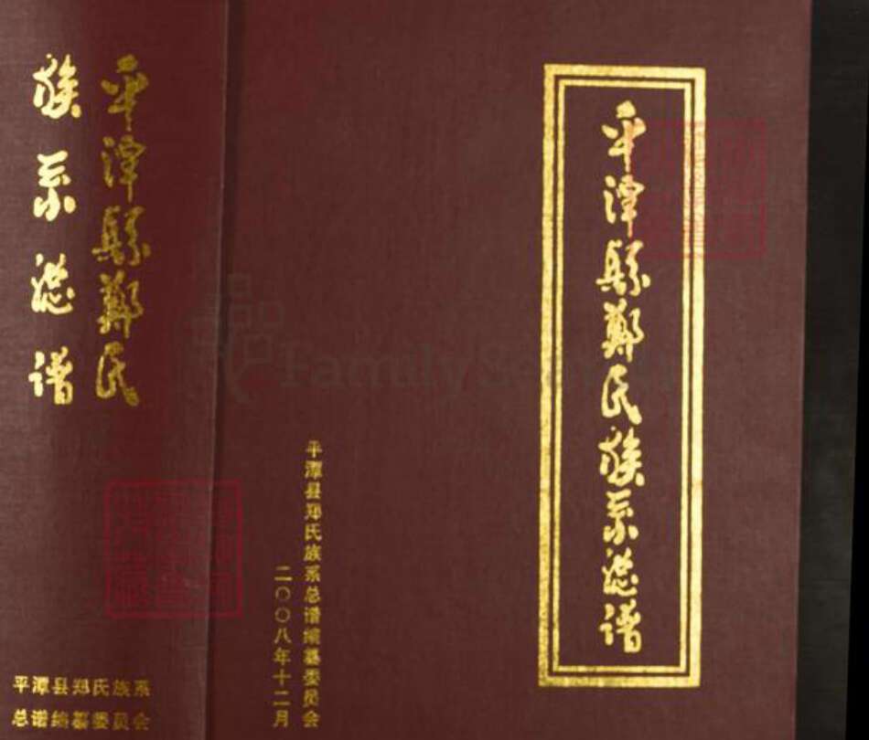 福建省福州市平潭县流水镇郑氏族谱-平潭县郑氏族系总谱.pdf电子版缩略图