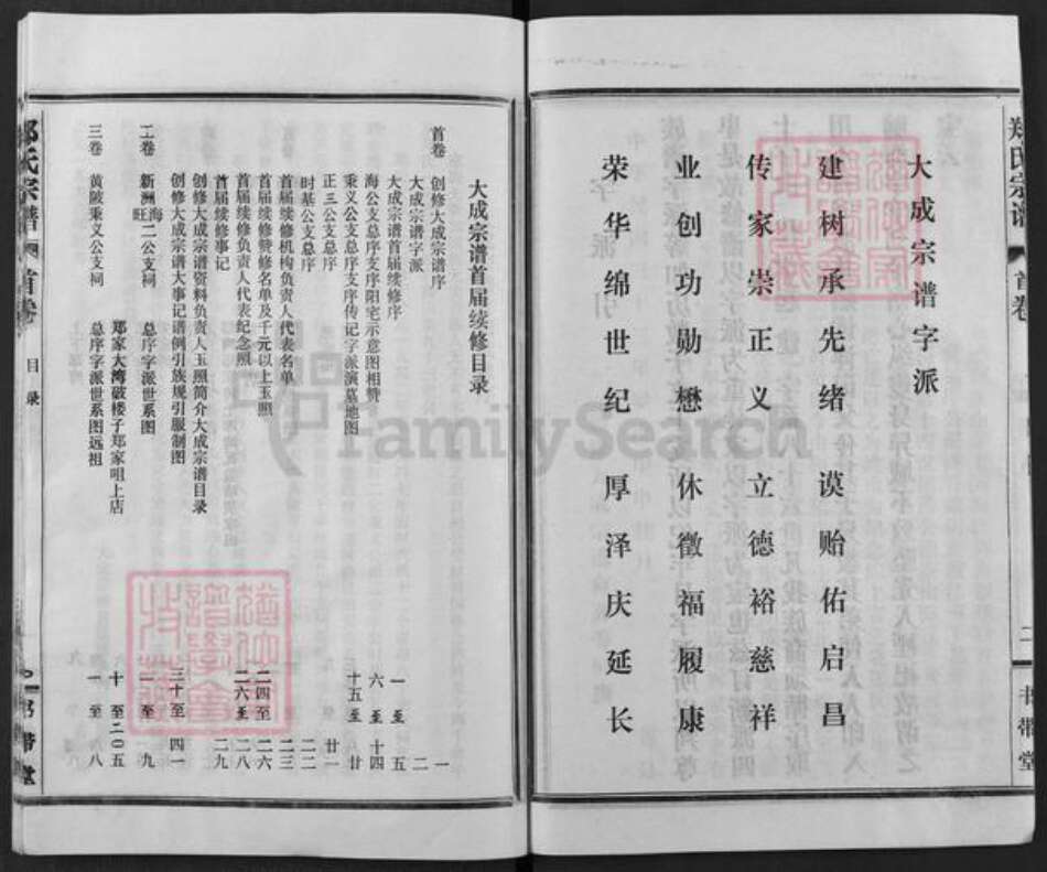 湖北省武汉市新洲区郑氏书带堂族谱-郑氏宗谱.pdf电子版预览图3