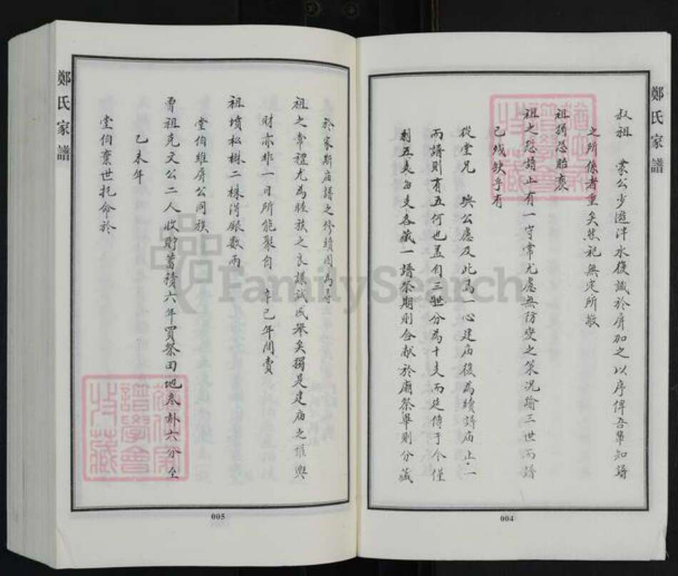 河北省沧州东光县东光镇郑氏千佛堂族谱-郑氏家谱.pdf电子版预览图4