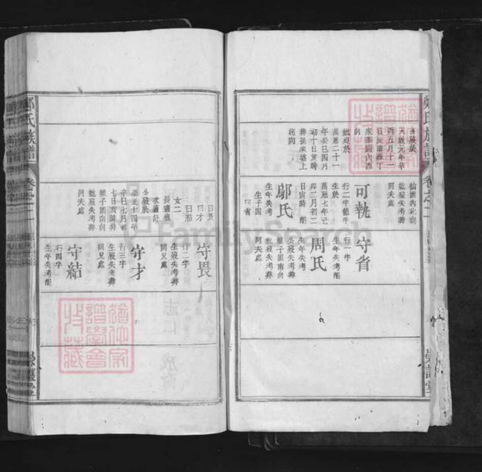 安徽省安庆市怀宁县郑氏崇让堂族谱-郑氏族谱.pdf电子版预览图3