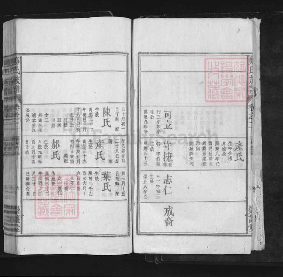 安徽省安庆市怀宁县郑氏崇让堂族谱-郑氏族谱.pdf电子版预览图4