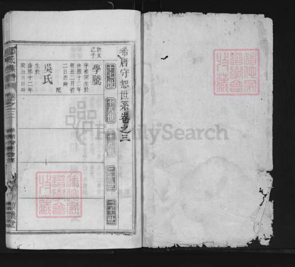 安徽省安庆市怀宁县郑氏崇让堂族谱-郑氏族谱.pdf电子版预览图1