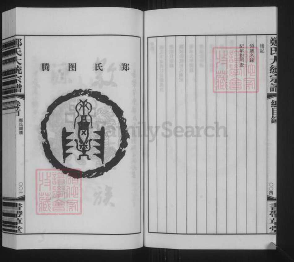 江苏省无锡市惠山区阳山街道郑氏书带草堂族谱-郑氏大统宗谱.pdf电子版预览图3