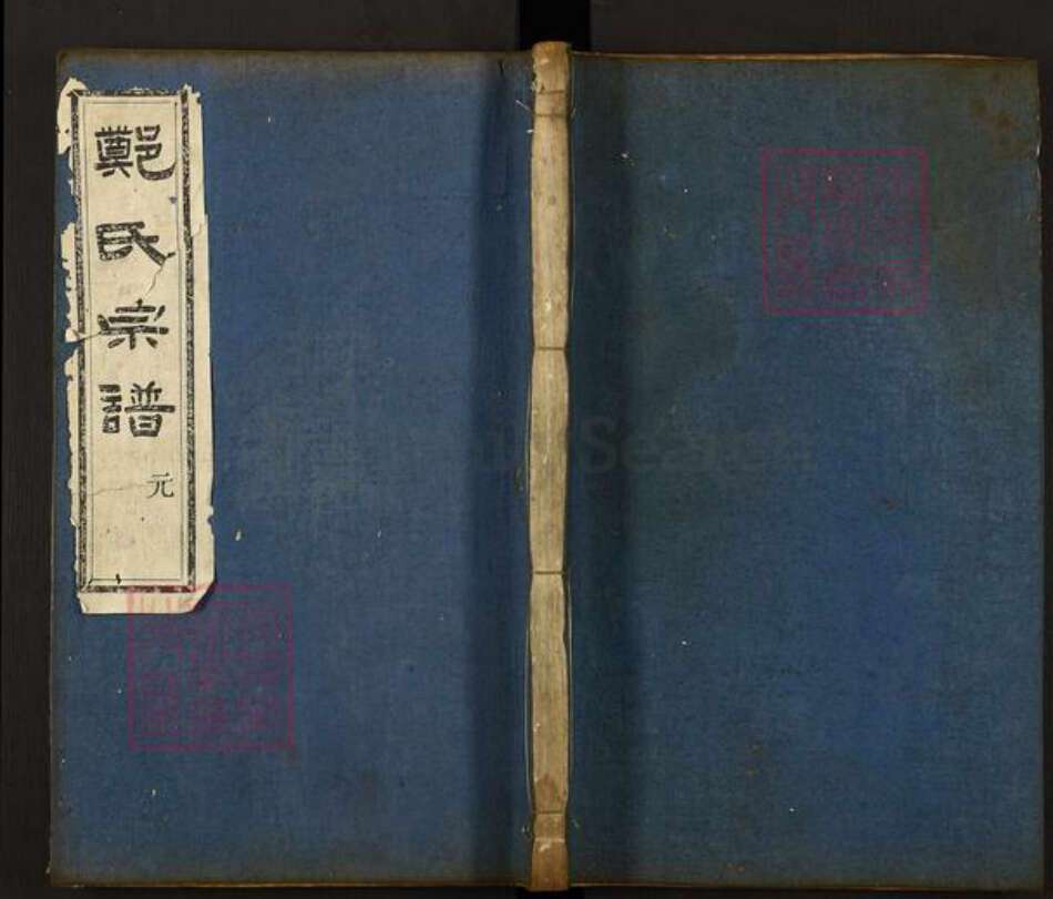 浙江省绍兴嵊州市郑氏敦伦堂族谱-会稽郑氏宗谱.pdf电子版缩略图
